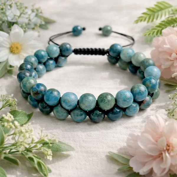 Natural Apatite Bracelet – Premium Quality | For Motivation